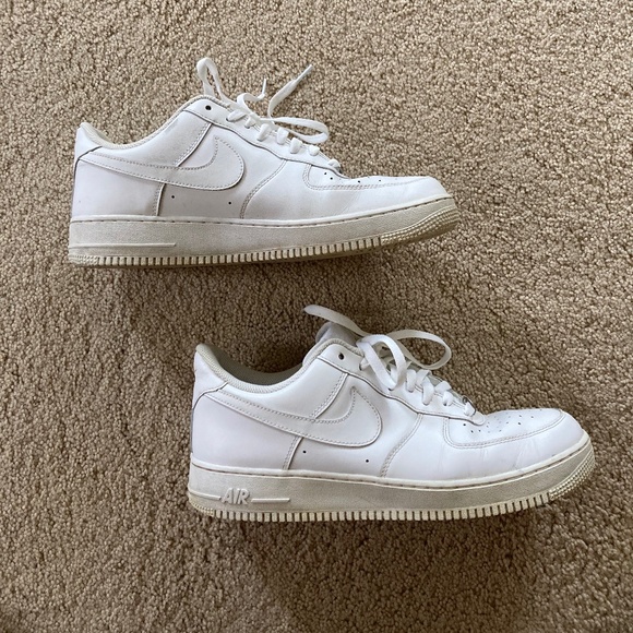 Nike Air Force 1 White Mens 11.5 - Picture 1 of 5